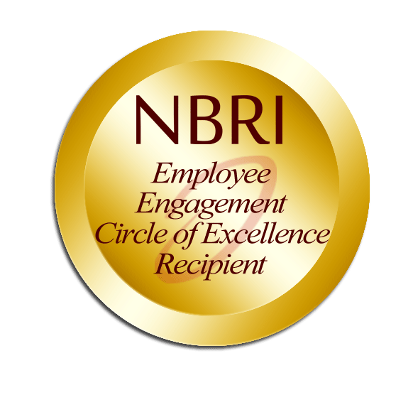 The NBRI Circle of Excellence Award recognizes organizations that place a high value on employee experience and customer experience.