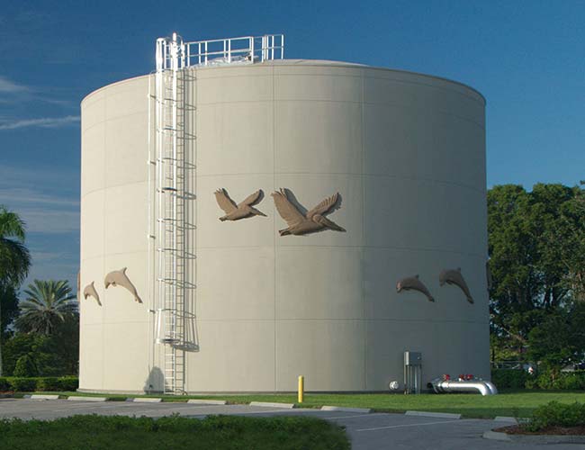 Thermal energy storage tank TES.