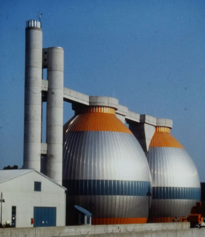CROM 1980s Egg-shaped Digester