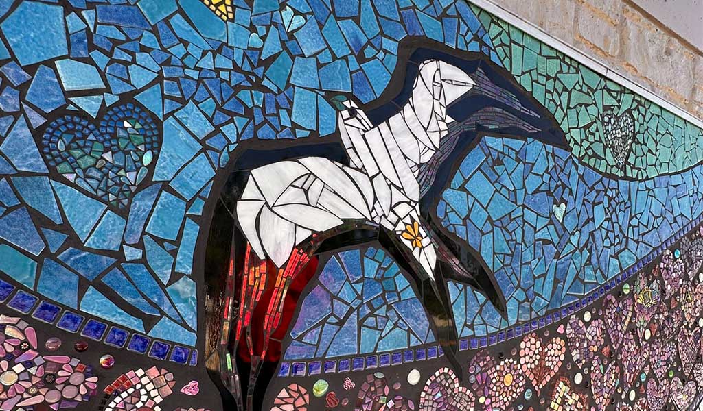 CROM Team Members Support Community Art Project