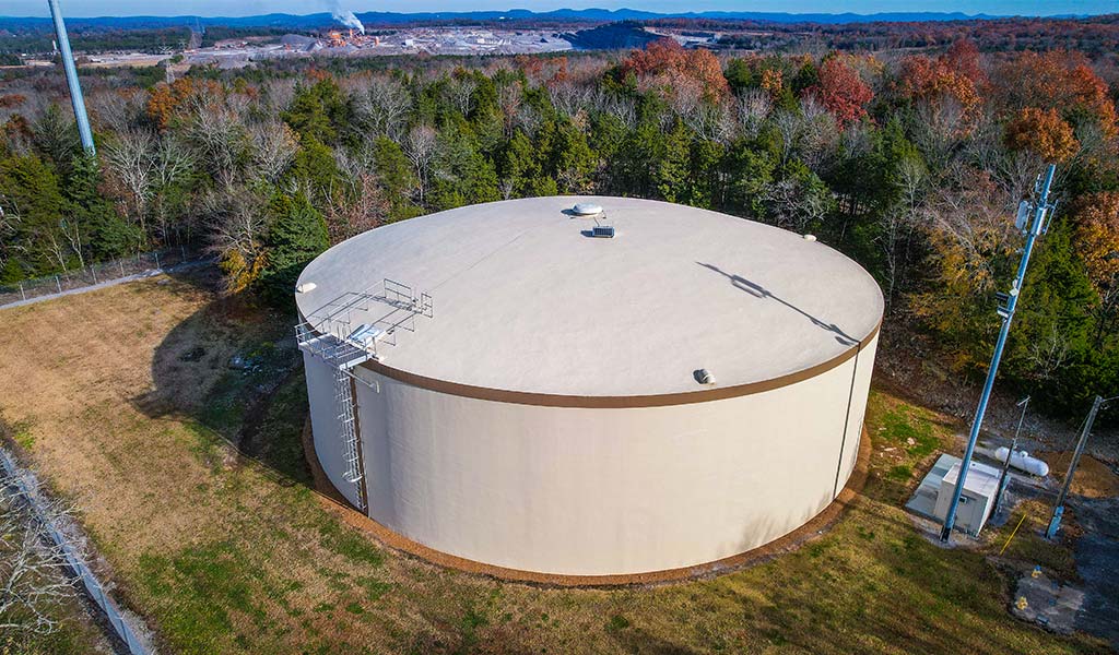 CROM Prestressed concrete tanks (PCTs) Water Storage Tanks