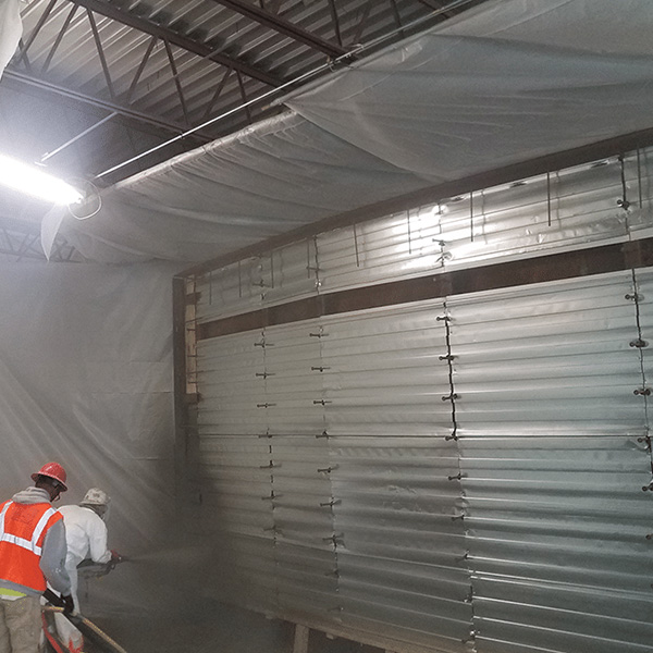 CROM project Dr. Phillips Center for the Performing Arts On Site Shotcrete of the Wave Wall