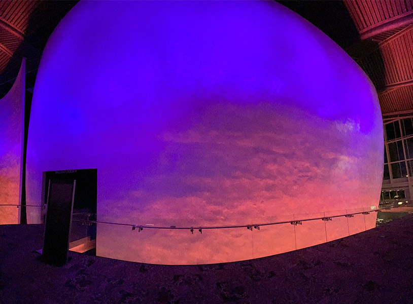 CROM project Dr. Phillips Center for the Performing Arts Steinmetz Hall, sculptural interior surface known as the Wave Wall