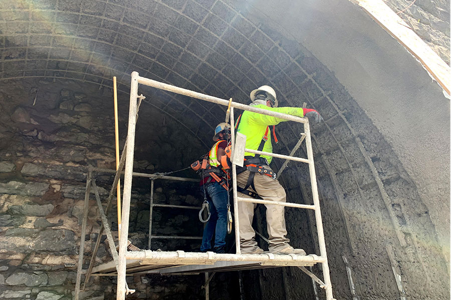 CROM built a new water tank inside a historic Nashville reservoir using specialty shotcrete, preserving a vital landmark.