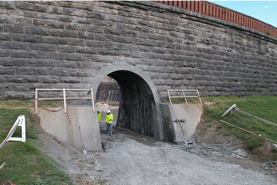 CROM built a new water tank inside a historic Nashville reservoir using specialty shotcrete, preserving a vital landmark.