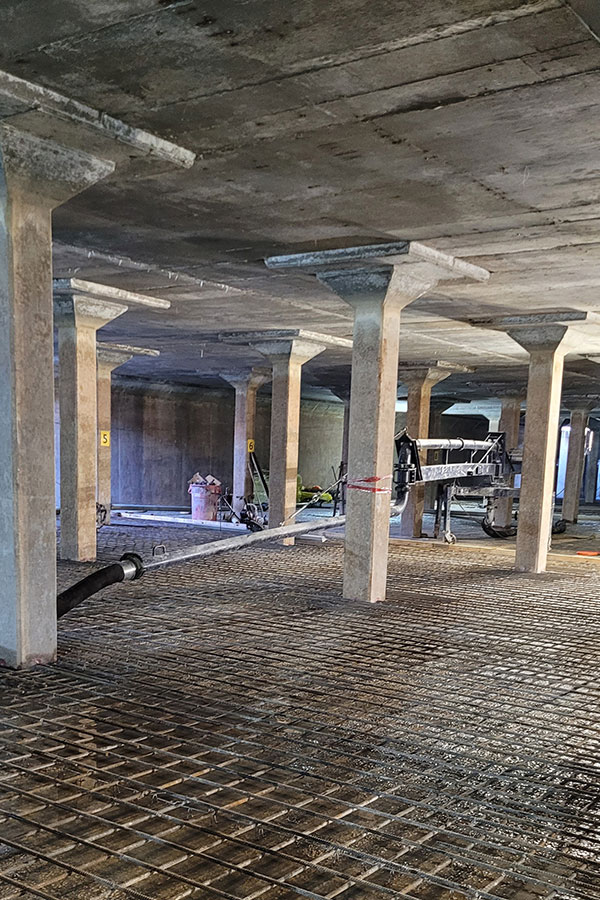 CROM City of Tampa Water Department, David L. Tippin Water Treatment Facility Ballast Floor