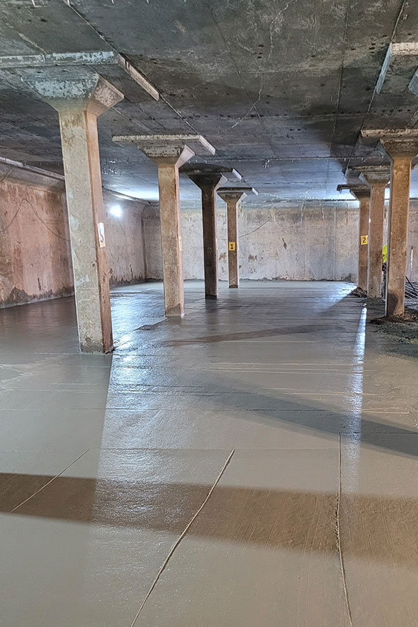 CROM City of Tampa Water Department, David L. Tippin Water Treatment Facility Ballast Floor