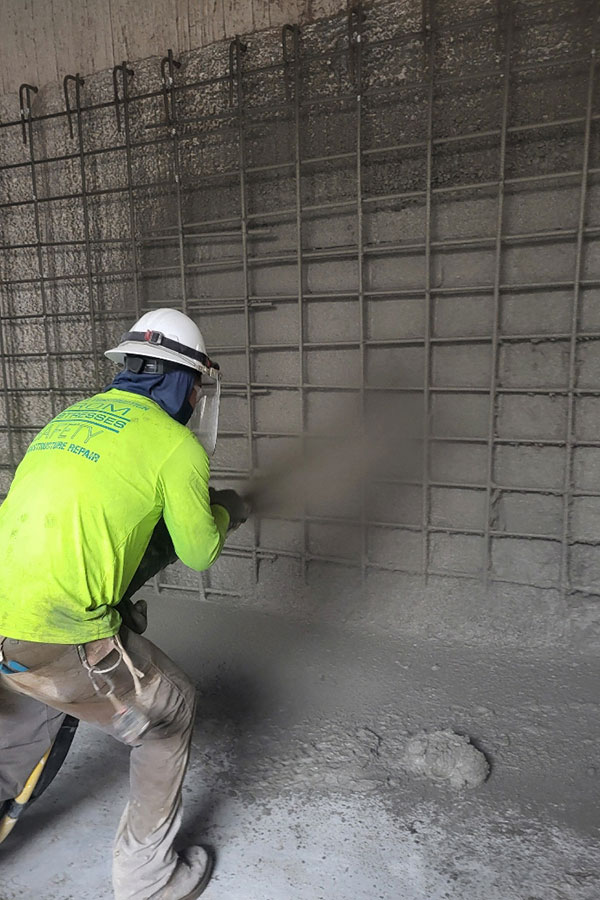 CROM City of Tampa Water Department, David L. Tippin Water Treatment Facility Shotcrete
