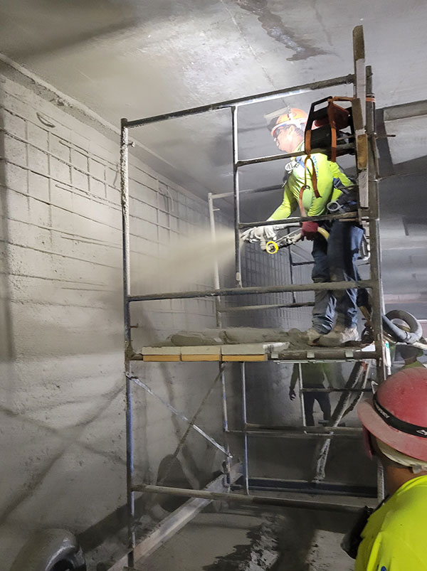 CROM Emergency Response Solutions Shotcrete
