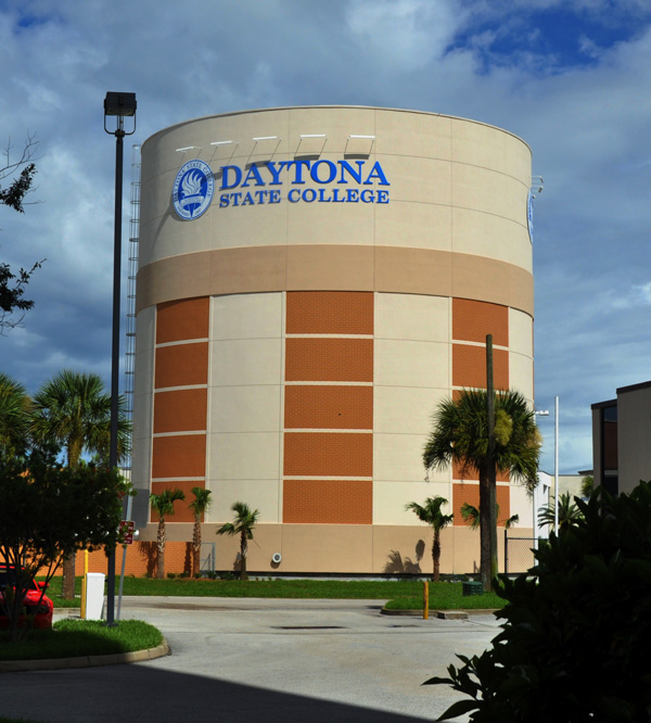 CROM Solutions for architectural treatments and scenescape integration at Daytona State College, FL