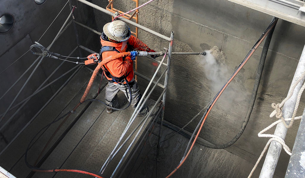 CROM Structural Restoration & Repair Water Infrastructure Concrete Removal Surface Preparation