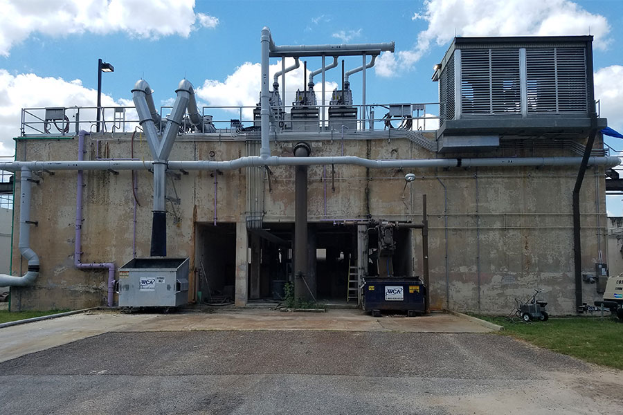 CROM Gainesville, Florida, Kanapaha Water Reclamation Facility Restoration: Before